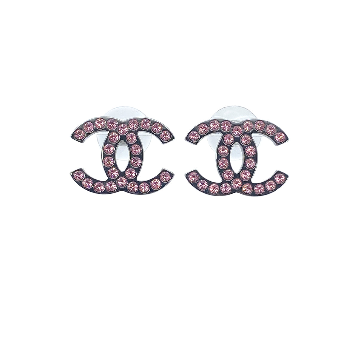 CHANEL EARRINGS RHINESTONE COCOMARK ACCESSORY B17K 90269247