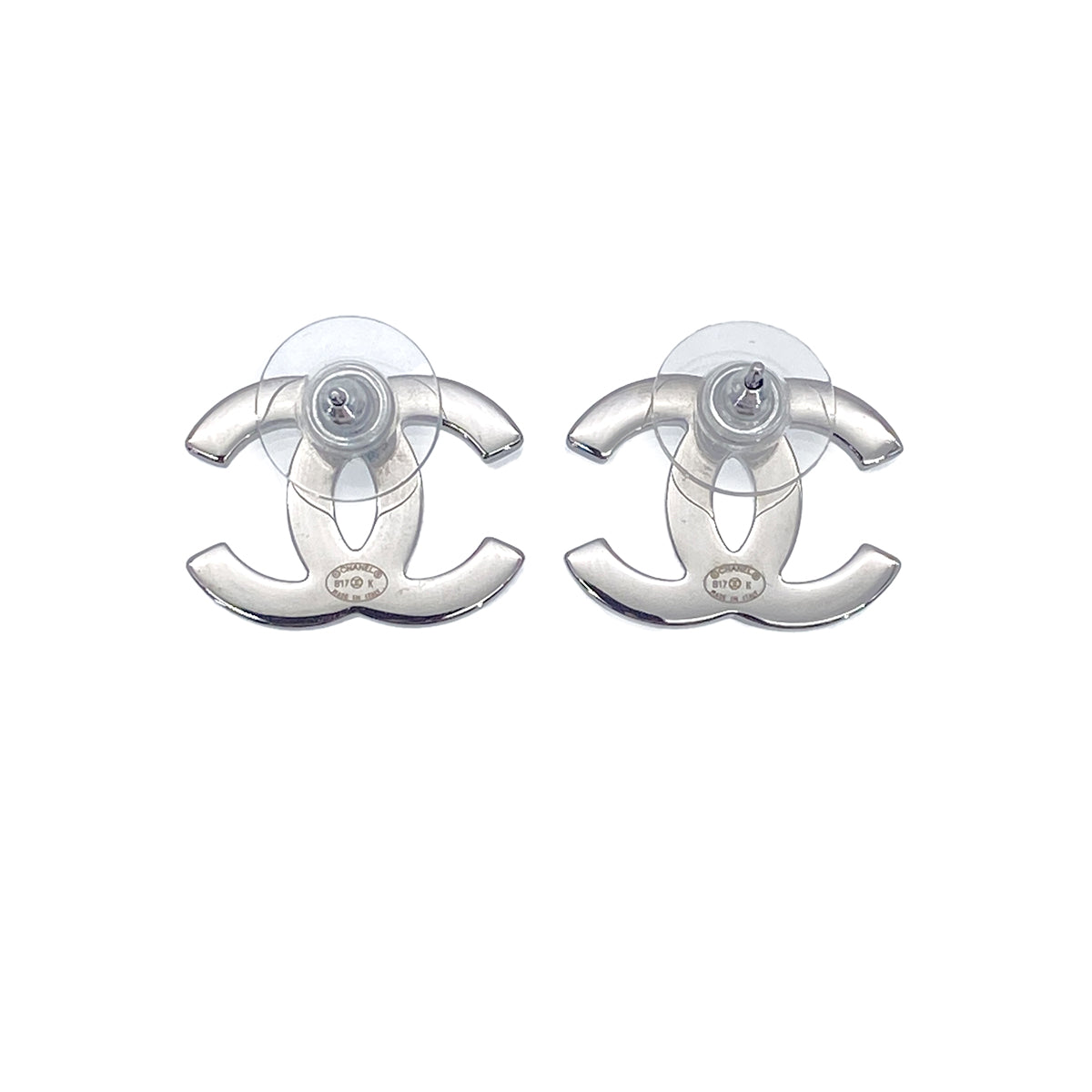 CHANEL EARRINGS RHINESTONE COCOMARK ACCESSORY B17K 90269247