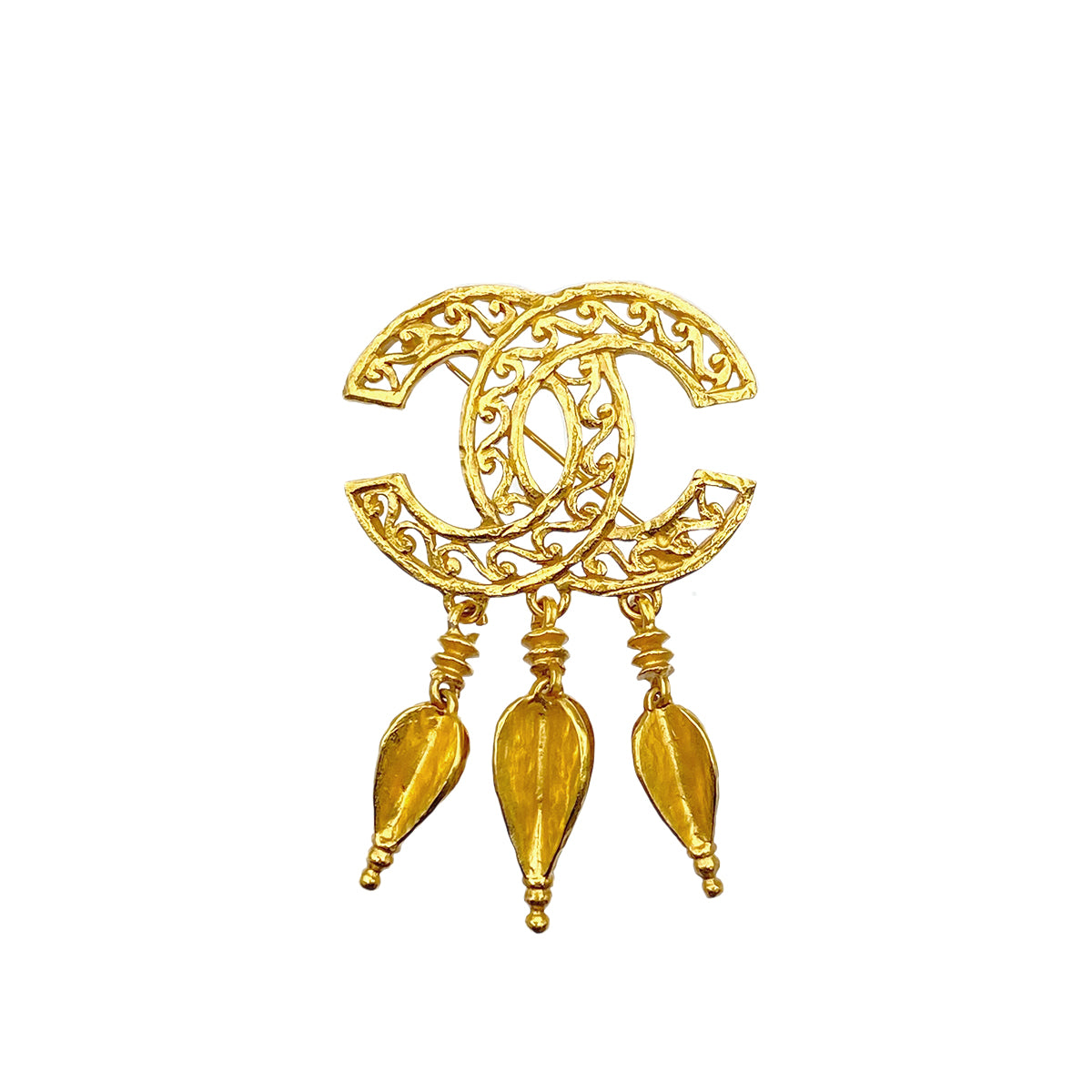 CHANEL VINTAGE COCOMARK DREAM CATCHER BROOCH ACCESSORY 95A 90269633