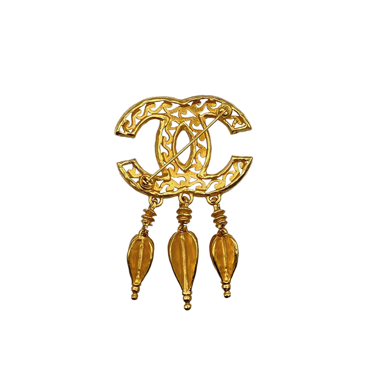 CHANEL VINTAGE COCOMARK DREAM CATCHER BROOCH ACCESSORY 95A 90269633