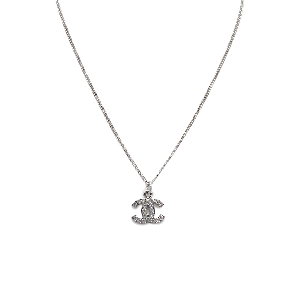 CHANEL NECKLACE COCOMARK RHINESTONE ACCESSORY 07V 90269653