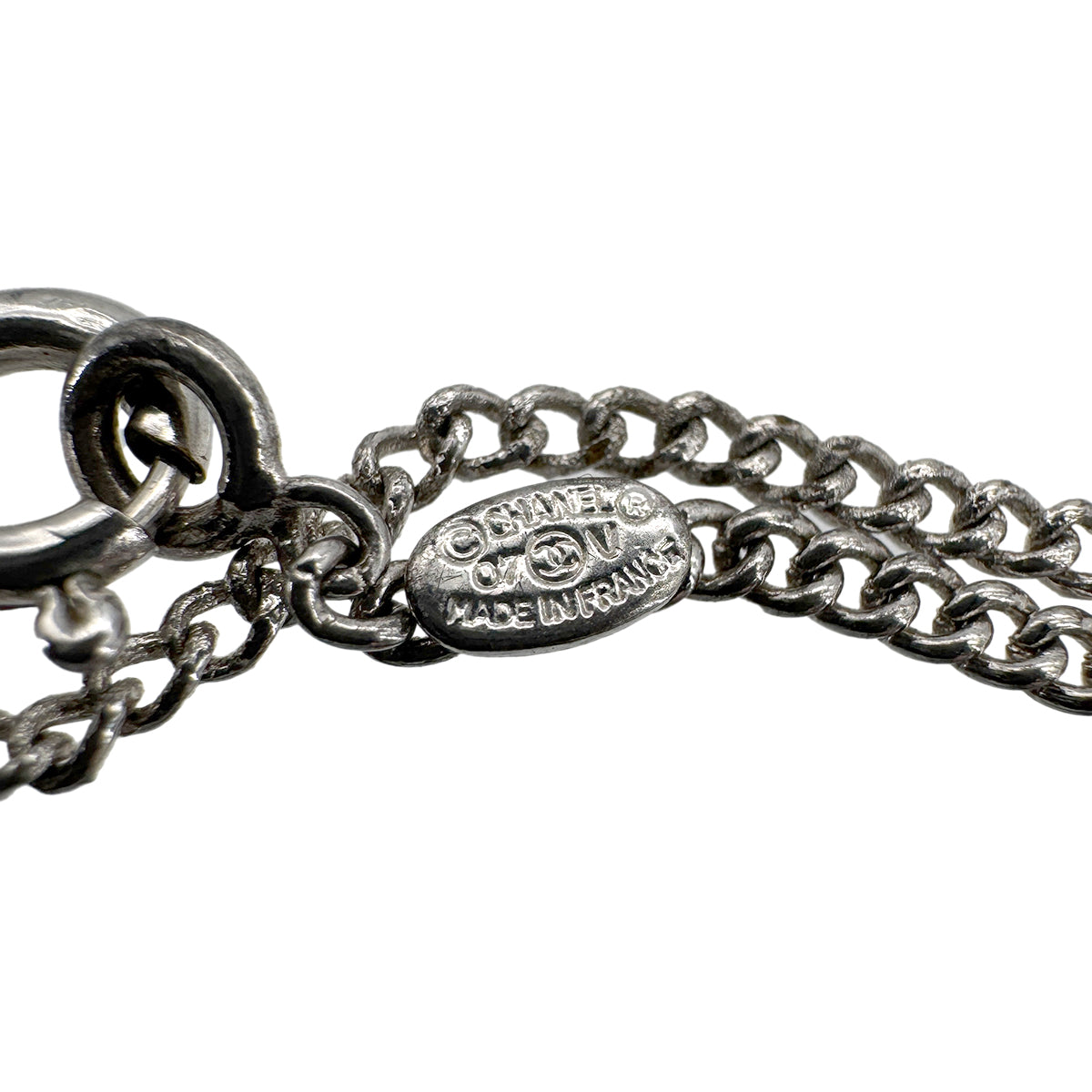CHANEL NECKLACE COCOMARK RHINESTONE ACCESSORY 07V 90269653