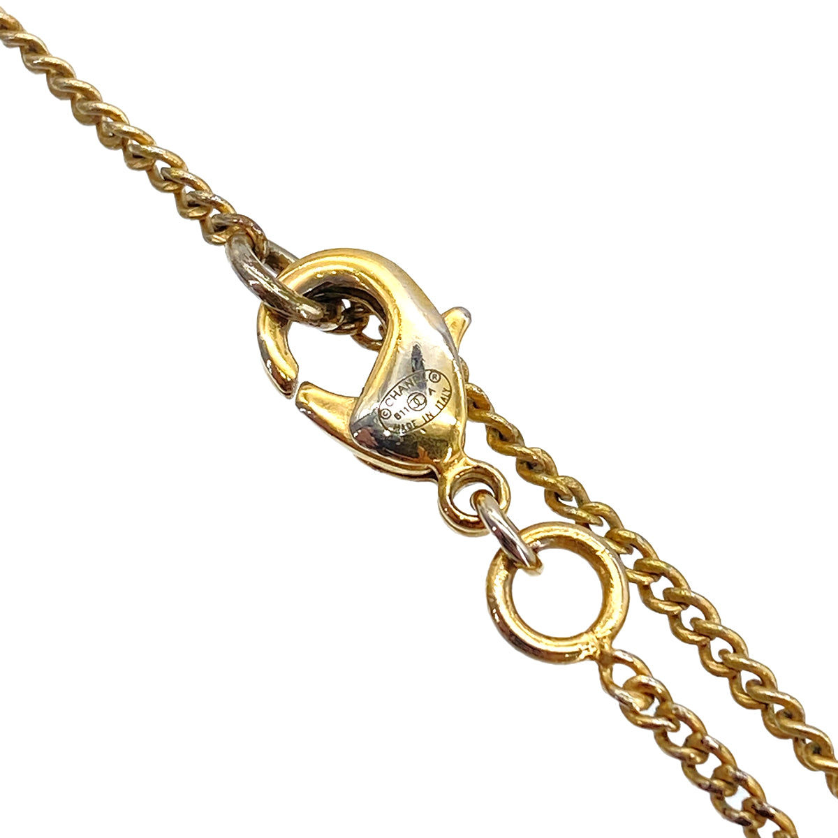 CHANEL NECKLACE COCOMARK COLOR STONE ACCESSORY B11A 90269688