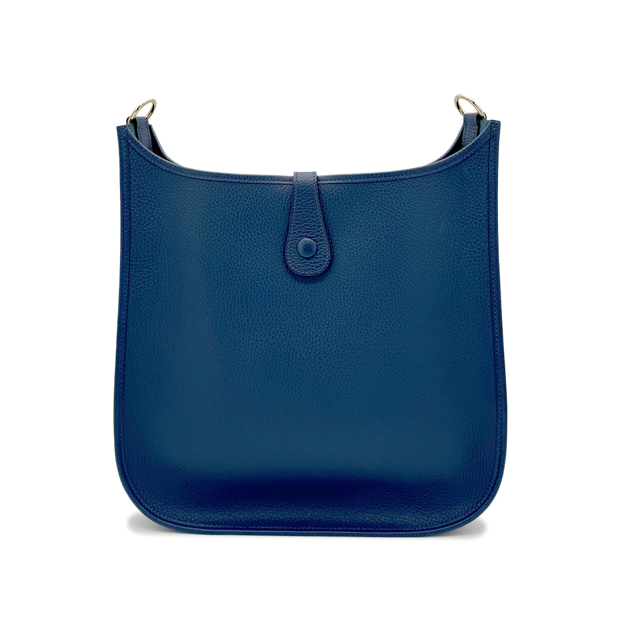 HERMES EVELYNE PM BLEU ROYAL ARDENNES SHOULDER BAG □C 90269846