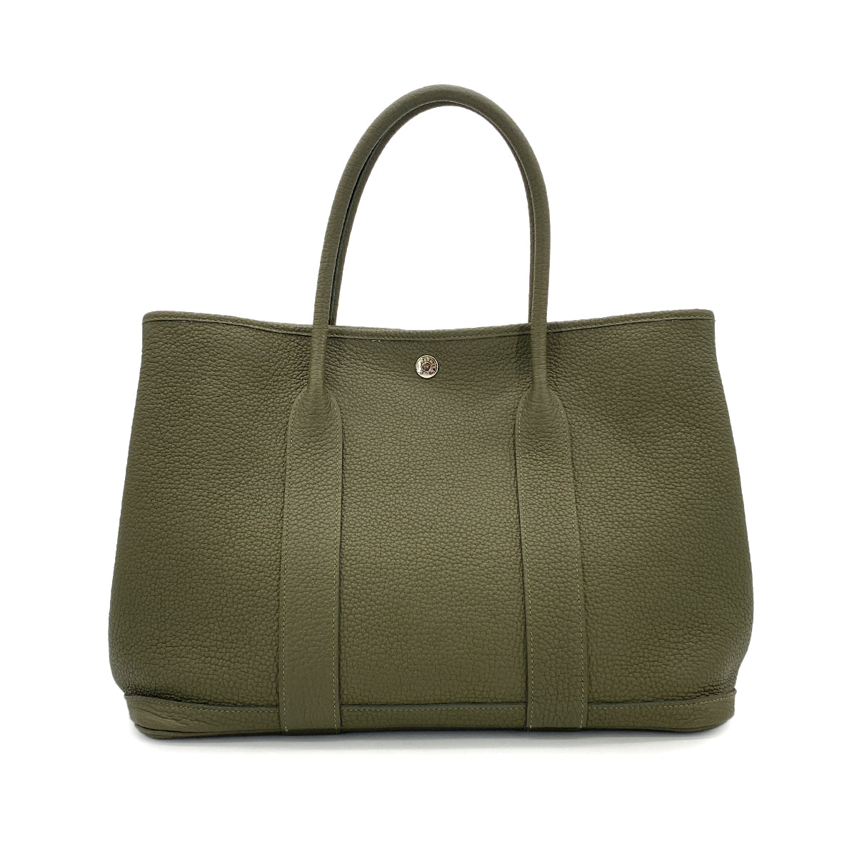 HERMES GARDEN PARTY PM CANOPEE VEAU NEGONDA TOTE BAG Y 90269847