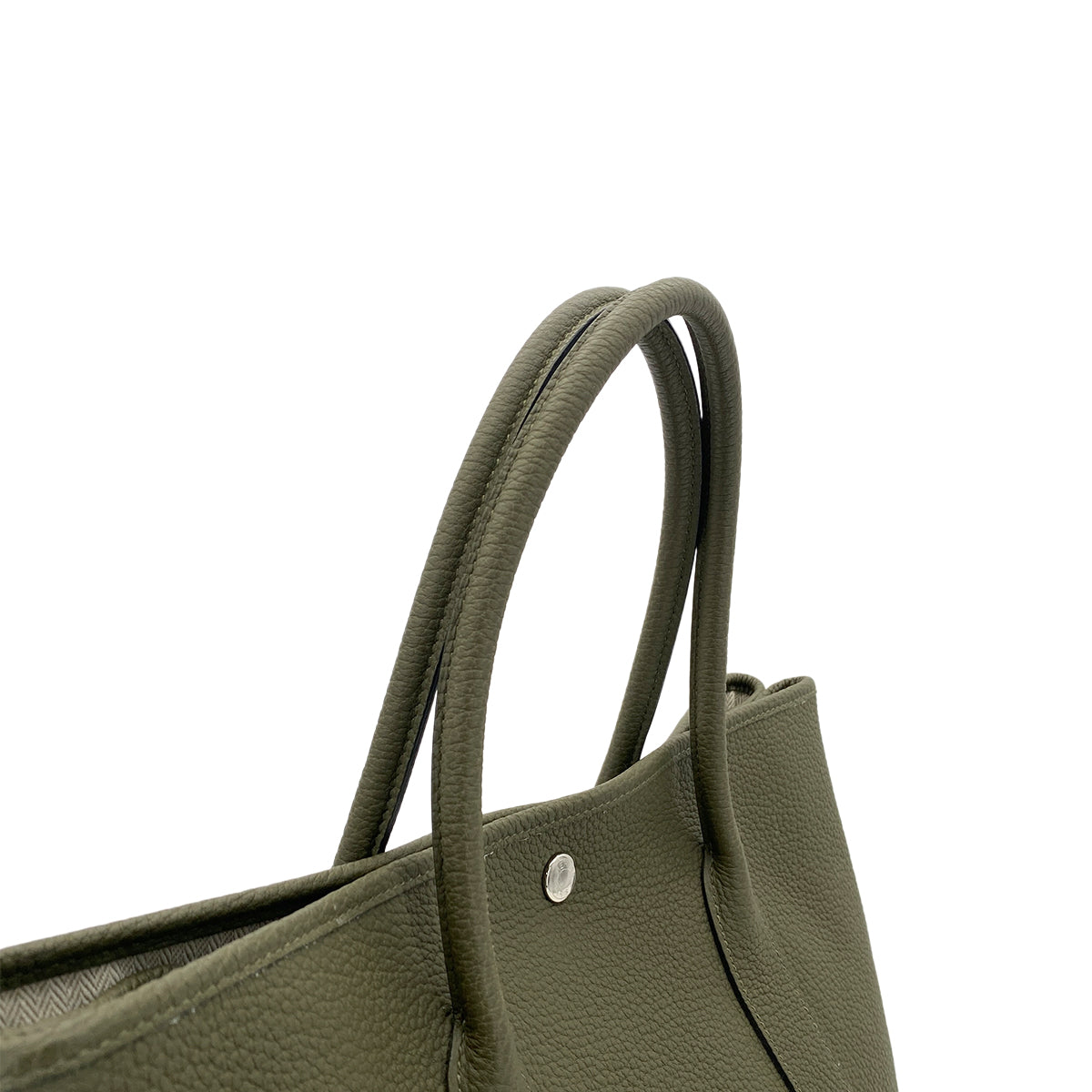 HERMES GARDEN PARTY PM CANOPEE VEAU NEGONDA TOTE BAG Y 90269847