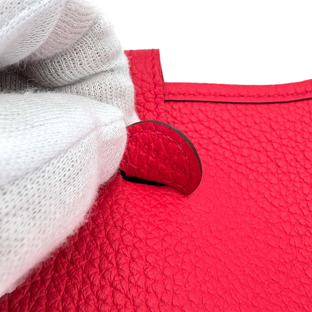 HERMES EVELYNE TPM ROSE EXTREME TAURILLON CLEMENCE SHOULDER BAG A 90269849