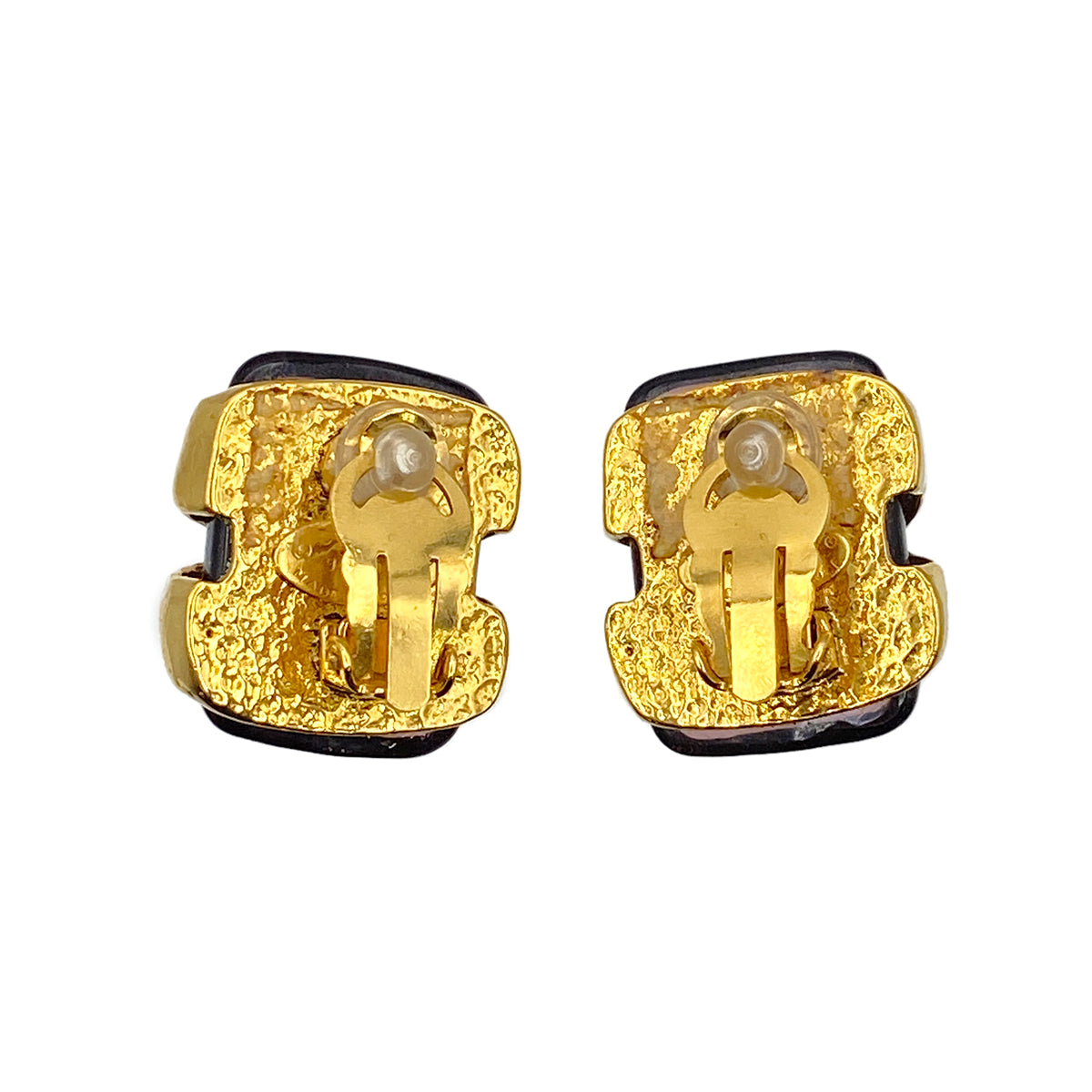 CHANEL VINTAGE EARRINGS COCOMARK COLOR STONE ACCESSORY 94P 90269864