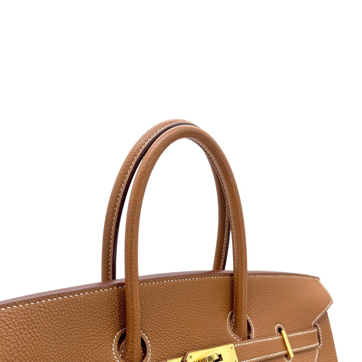 HERMES BIRKIN 35 GOLD TOGO HAND BAG □J GHW 90269881