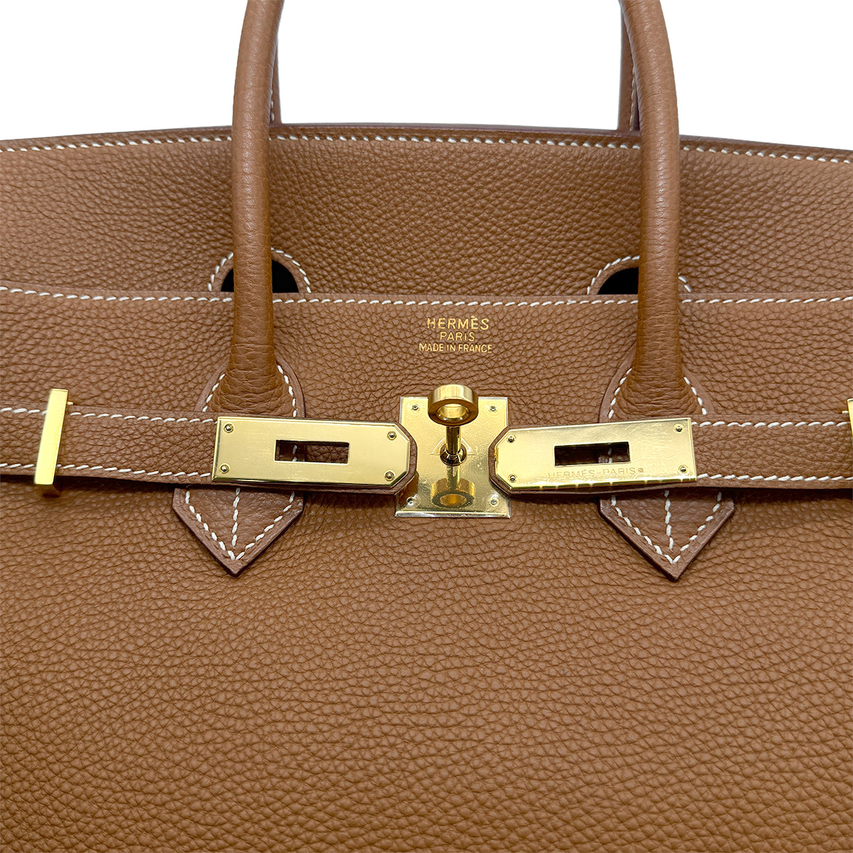 HERMES BIRKIN 35 GOLD TOGO HAND BAG □J GHW 90269881