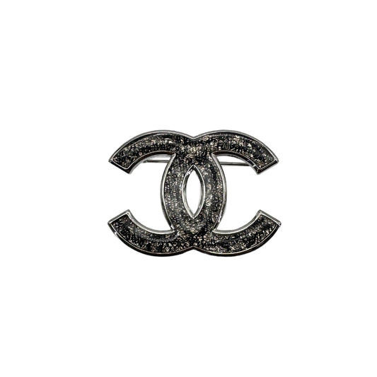 CHANEL BROOCH COCOMARK SILVER ACCESSORY B24B 90269898