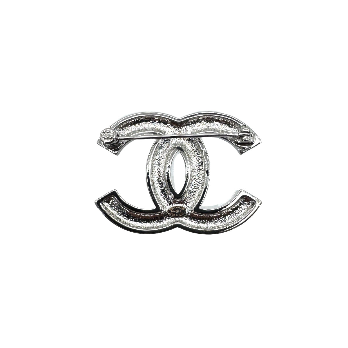CHANEL BROOCH COCOMARK SILVER ACCESSORY B24B 90269898