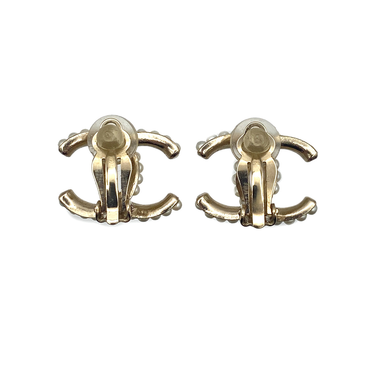 CHANEL EARRINGS COCOMARK FAUX PEARL ACCESSORY A13B 90269931