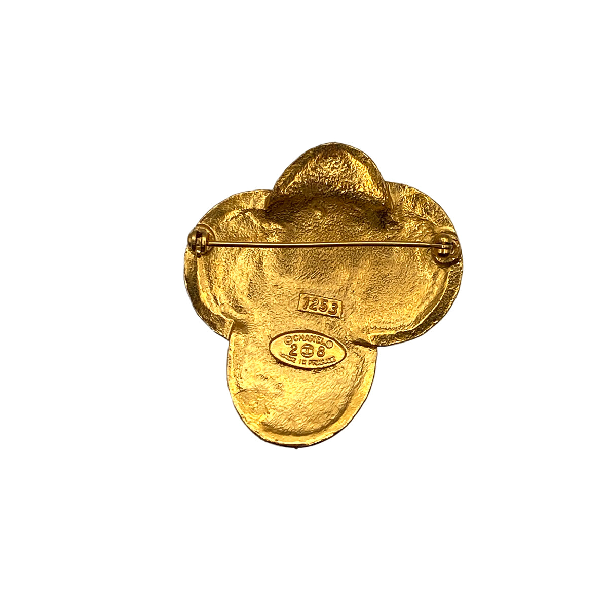 CHANEL VINTAGE COCOMARK BROOCH GOLD ACCESSORY 28 90270331