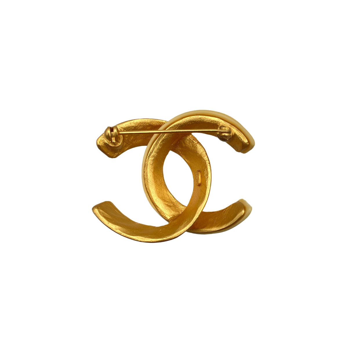 CHANEL VINTAGE COCOMARK BROOCH GOLD ACCESSORY 00T 90270347