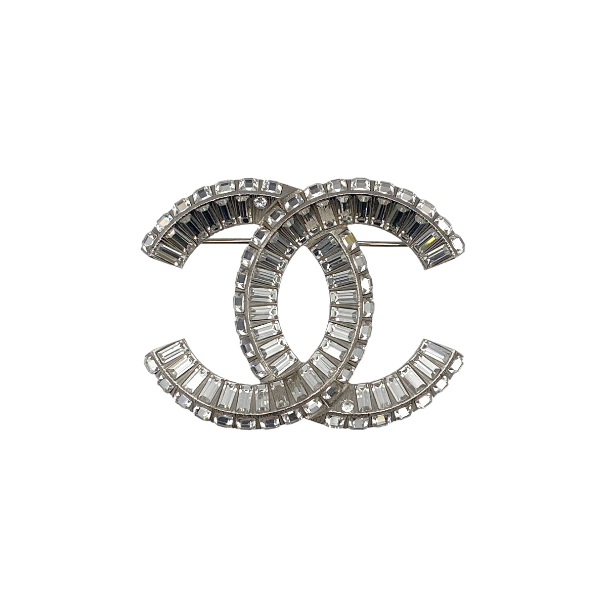 CHANEL COCOMARK BROOCH RHINESTONE ACCESSORY F19V 90270348