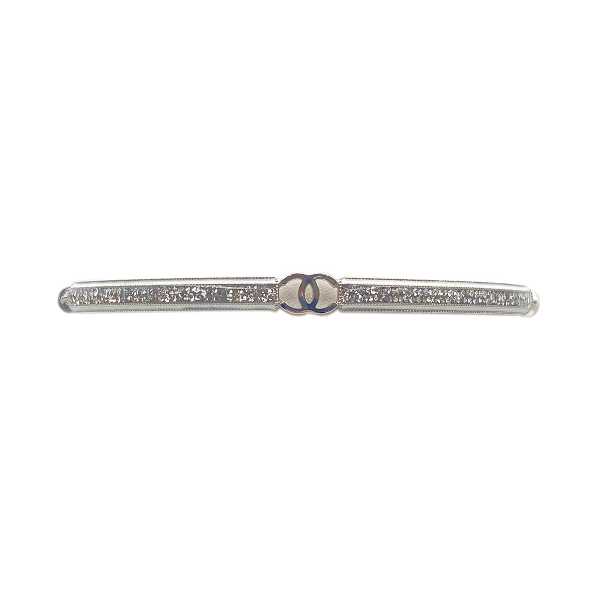 CHANEL NECKLACE CHOKER COCOMARK RHINESTONE FAUX PEARL ACCESSORY A25C 90270357