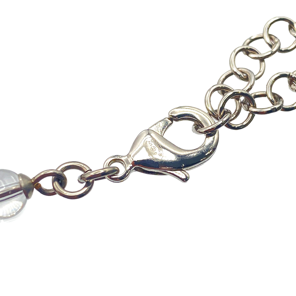 CHANEL NECKLACE CHOKER COCOMARK RHINESTONE FAUX PEARL ACCESSORY A25C 90270357