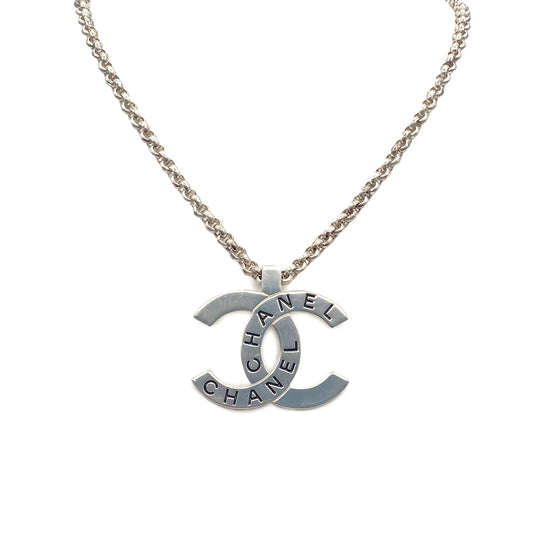 CHANEL VINTAGE NECKLACE BIG COCOMARK LOGO ACCESSORY 98P 90270382