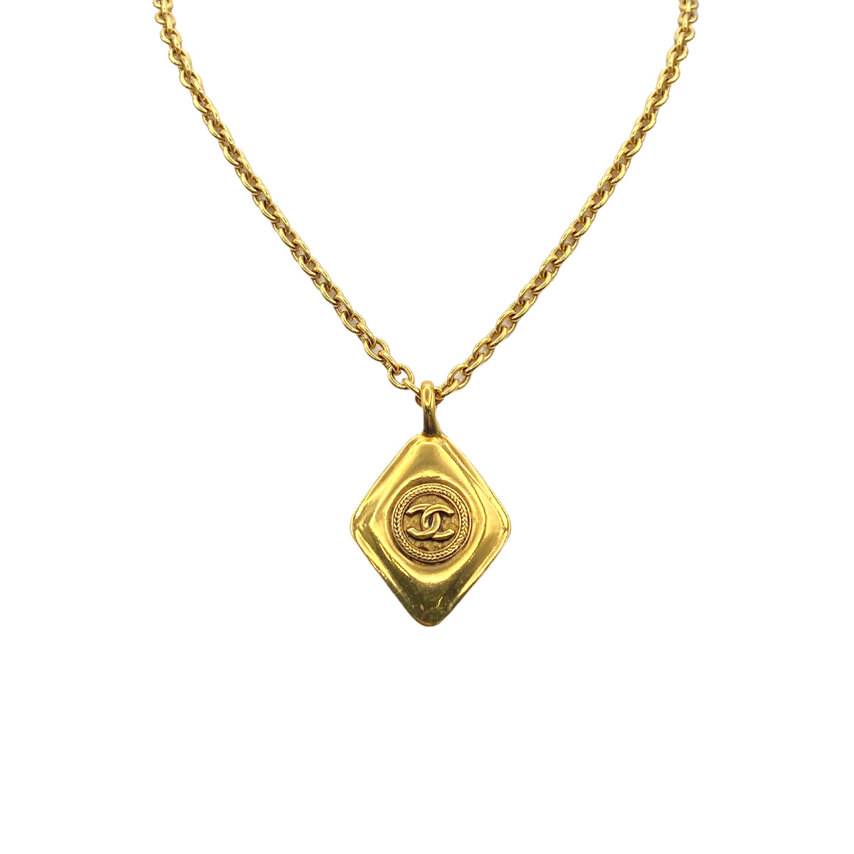 CHANEL VINTAGE NECKLACE COCOMARK ACCESSORY 90270385