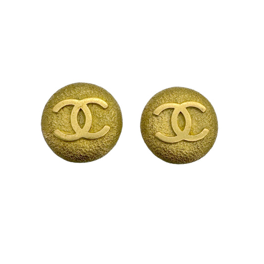 CHANEL VINTAGE EARRINGS COCOMARK GOLD 94A 90270387