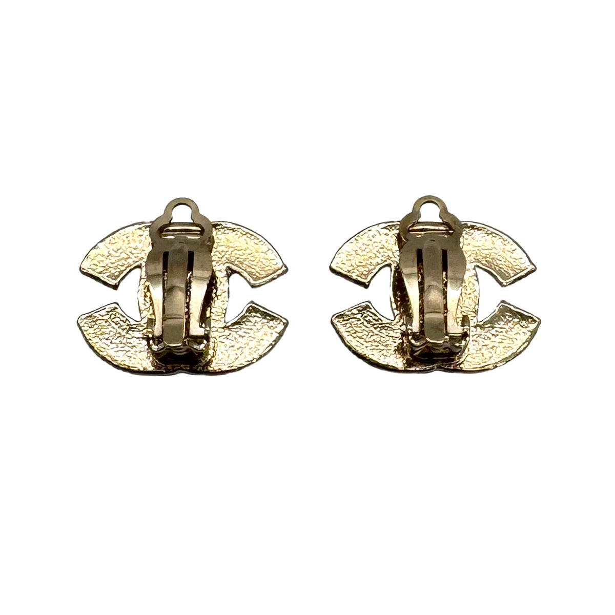 CHANEL EARRINGS RHINESTONE COCOMARK ACCESSORY 08C 90270389