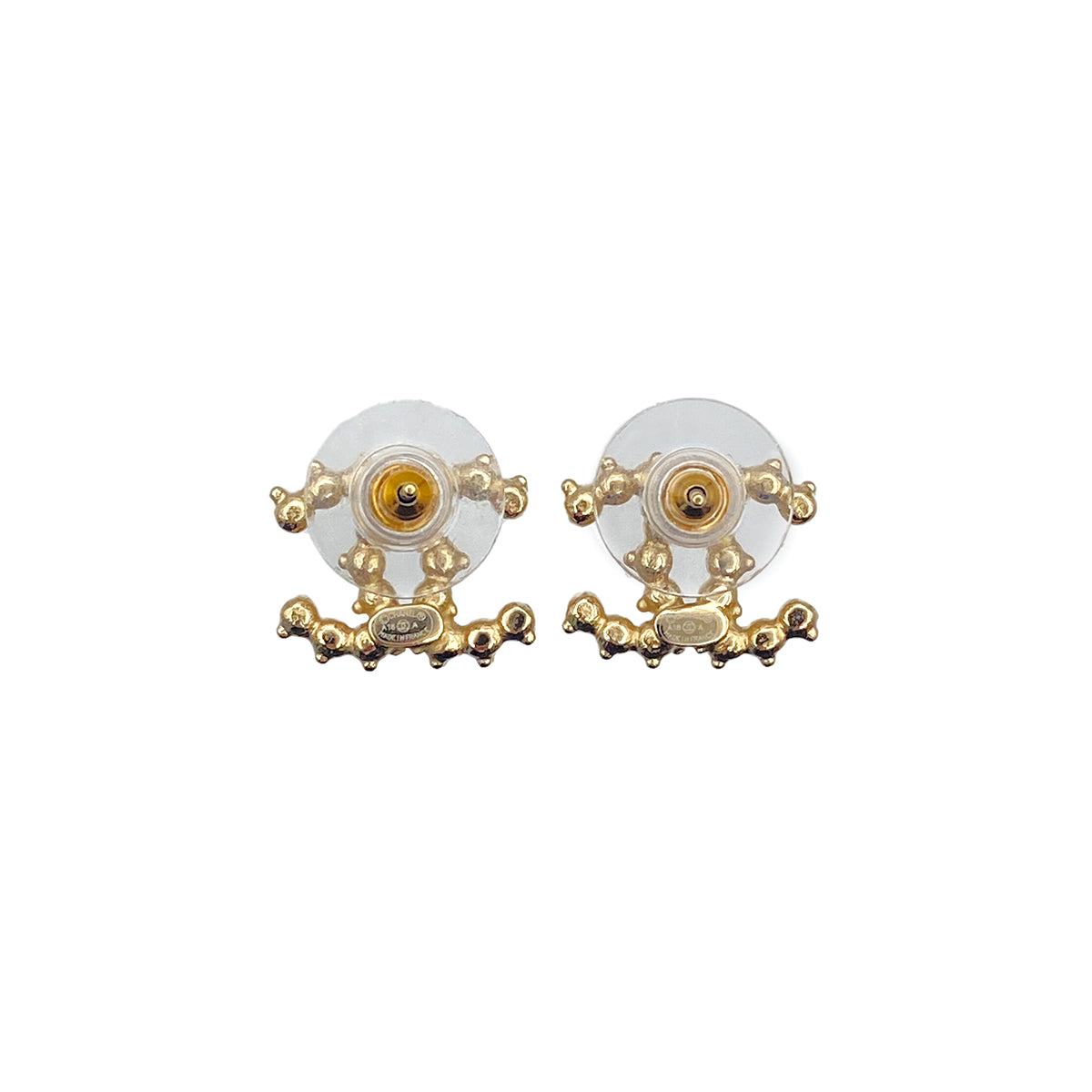 CHANEL EARRINGS COCOMARK FAUX PEARL ACCESSORY A18A 90270390