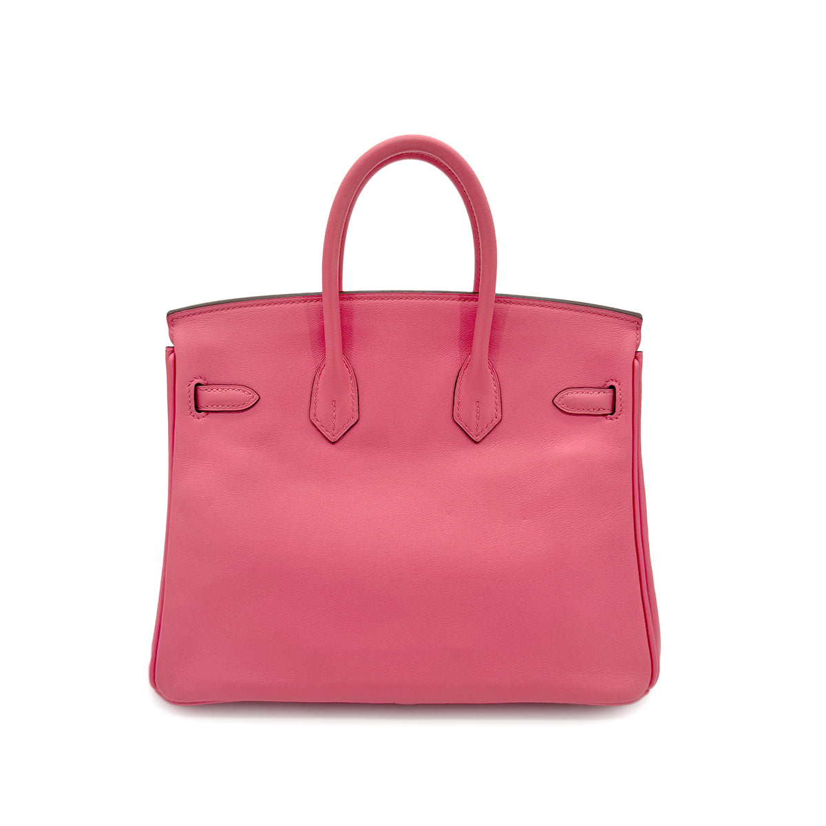 HERMES BIRKIN 25 ROSE AZALEE SWIFT HAND BAG A GHW 90270713