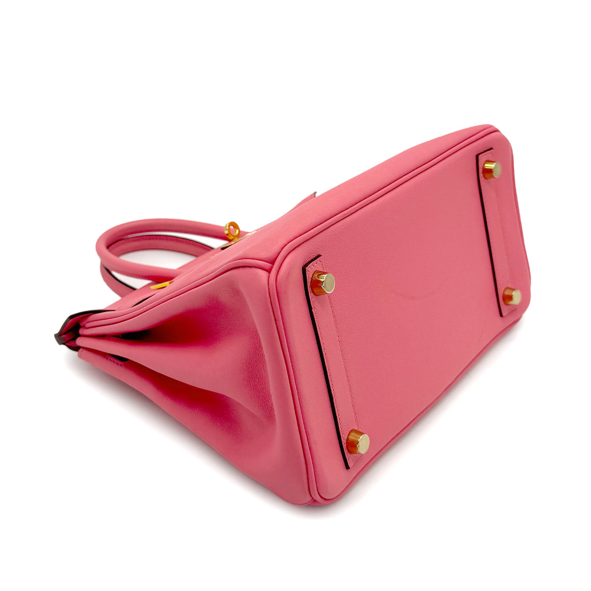 HERMES BIRKIN 25 ROSE AZALEE SWIFT HAND BAG A GHW 90270713