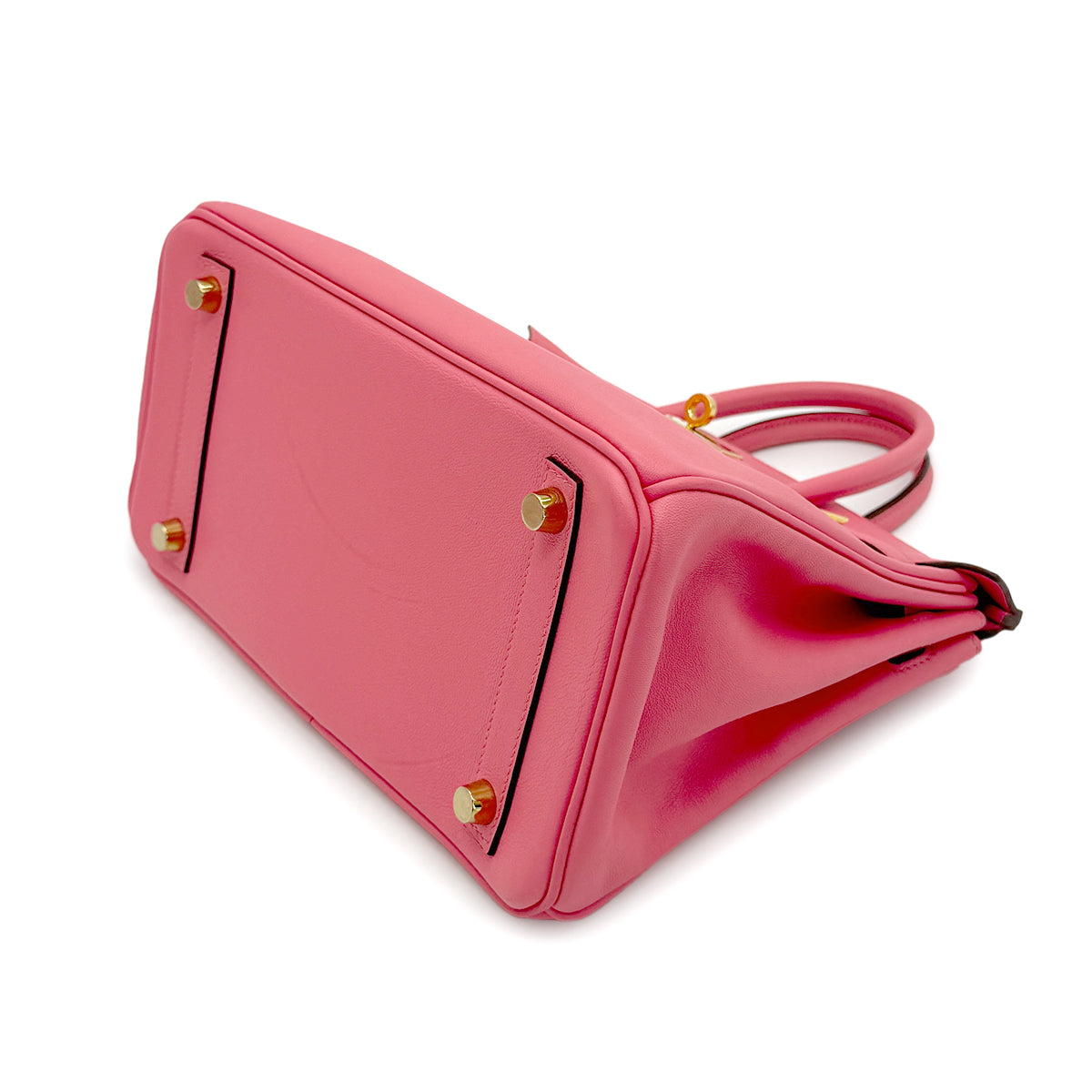 HERMES BIRKIN 25 ROSE AZALEE SWIFT HAND BAG A GHW 90270713