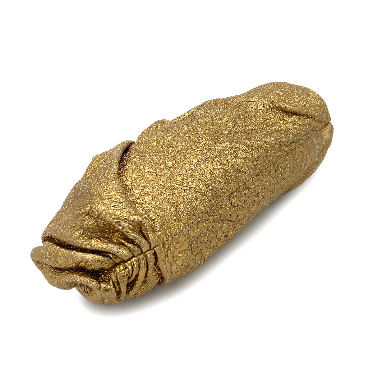 CHANEL VINTAGE CLUTCH BAG GOLD LEATHER 90270784