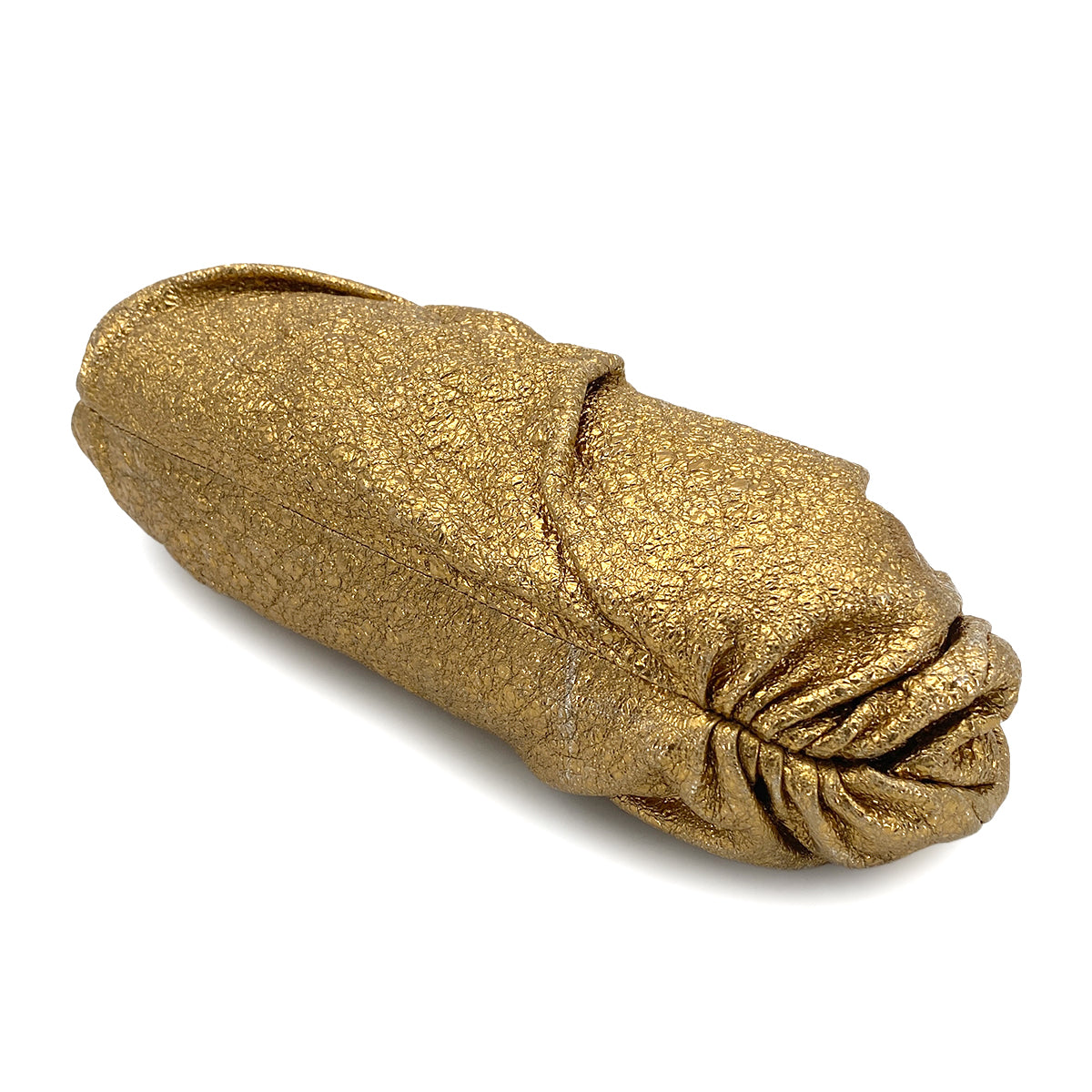 CHANEL VINTAGE CLUTCH BAG GOLD LEATHER 90270784