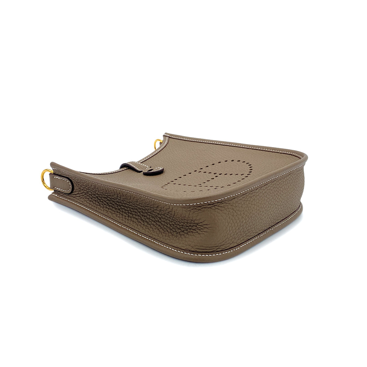 HERMES EVELYNE TPM AMAZON ETOUPE TAURILLON CLEMENCE SHOULDER BAG B 90270794