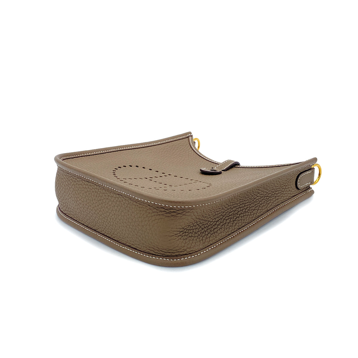 HERMES EVELYNE TPM AMAZON ETOUPE TAURILLON CLEMENCE SHOULDER BAG B 90270794