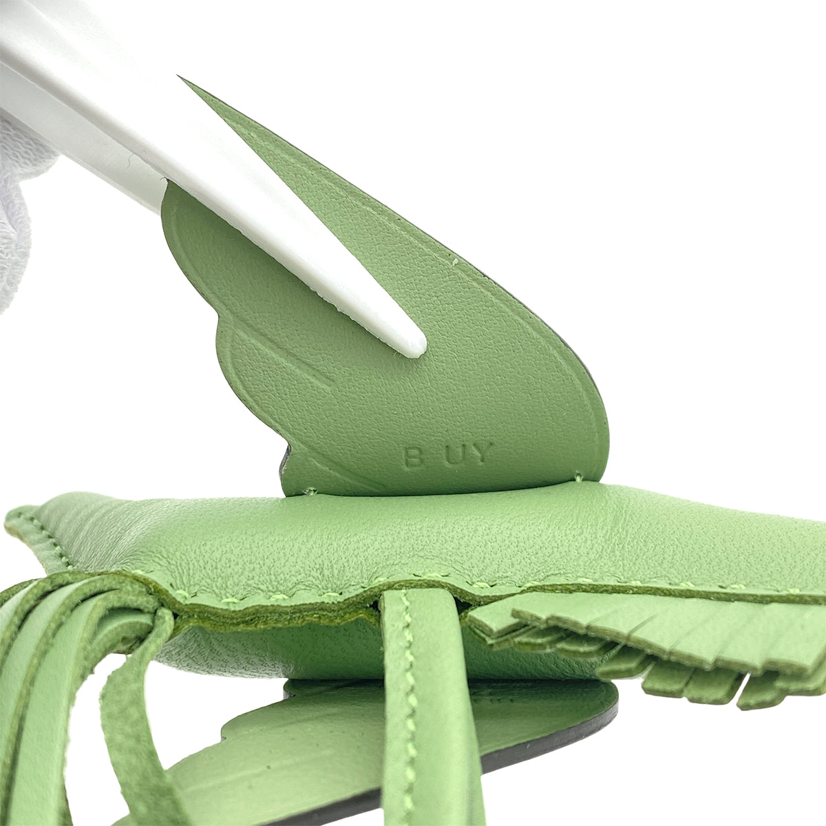 HERMES BAG CHARM RODEO PEGASUS PM VERT CRIQUET B 90270818