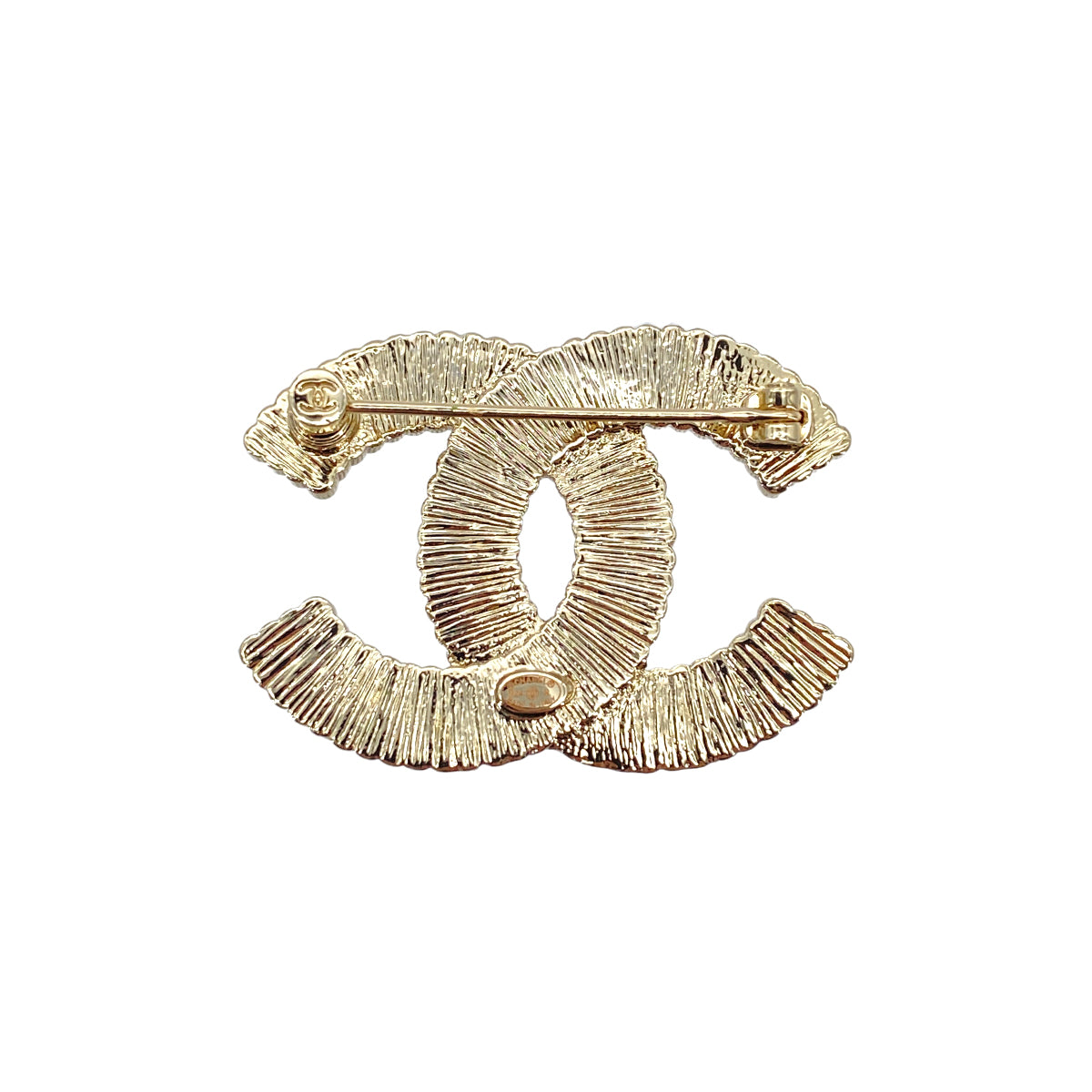 CHANEL COCOMARK BROOCH RHINESTONE ACCESSORY B24K 90270825