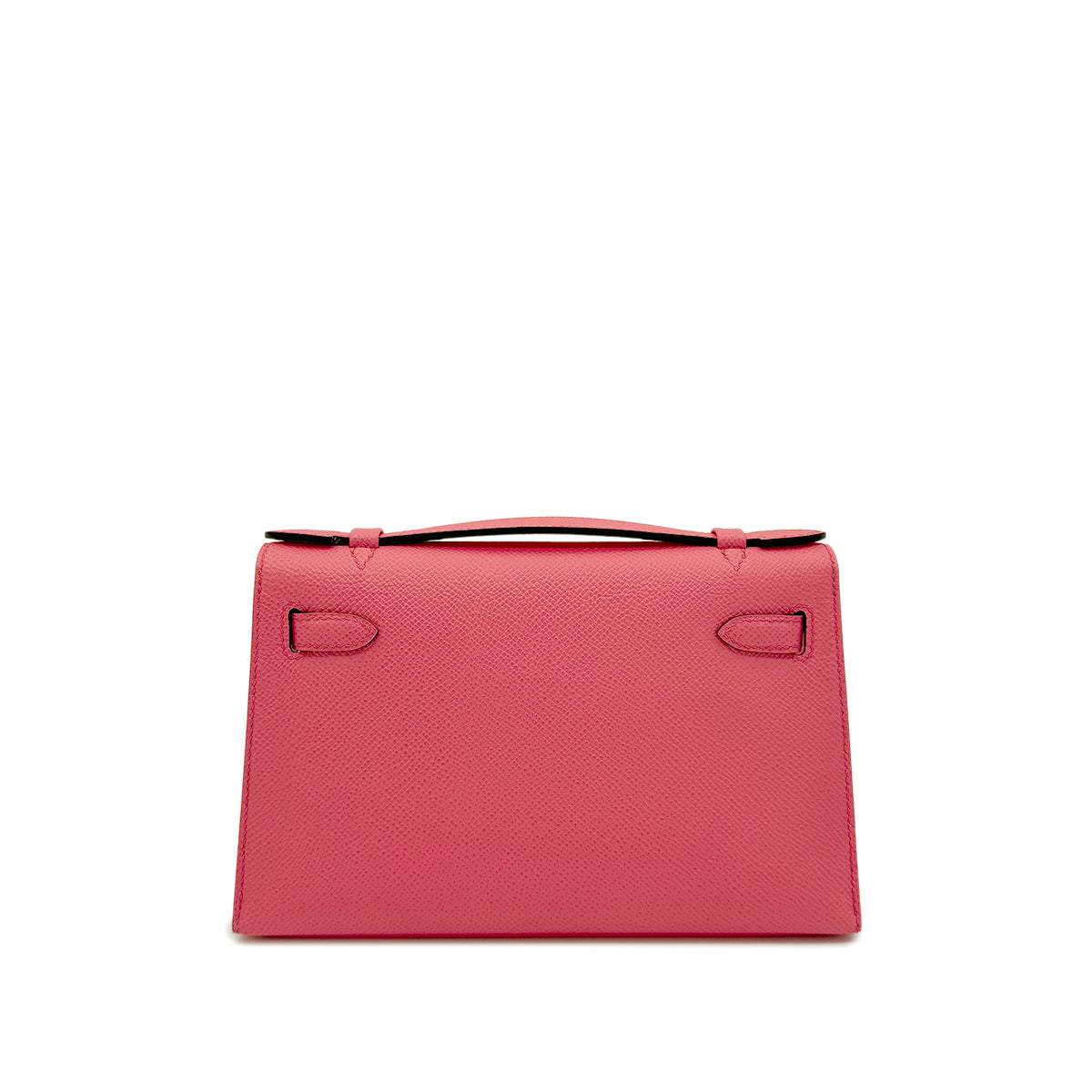 HERMES KELLY POCHETTE SELLIER ROSE AZALEE VEAU EPSOM W 90271297