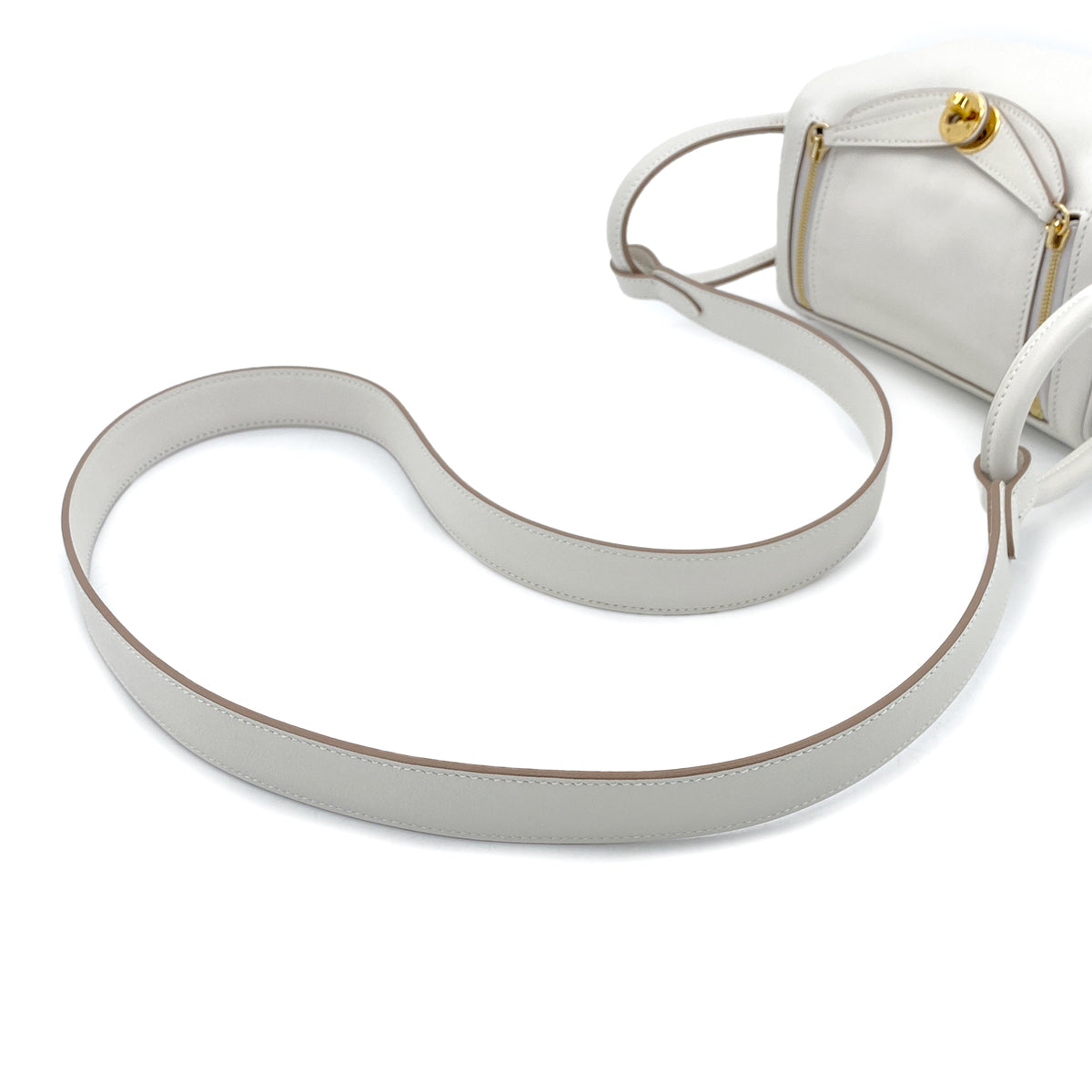 HERMES LINDY MINI 20 VERSO GRIS PERLE GRIS MEYER SWIFT SHOULDER BAG B GHW 90271383