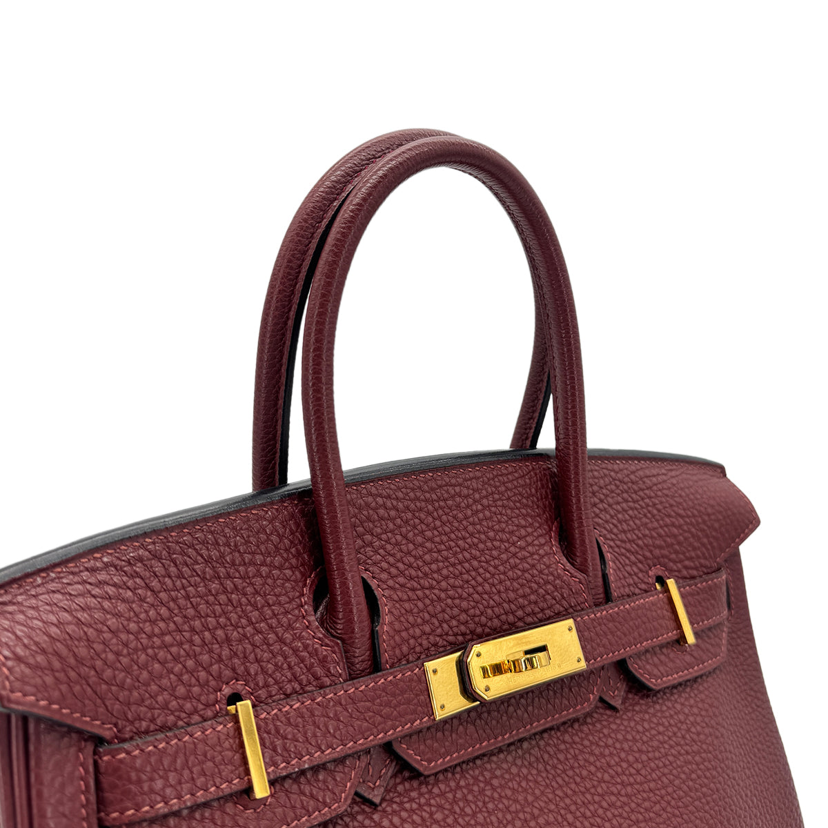 HERMES BIRKIN 30 ROUGE H TOGO HAND BAG □I GHW 90271708