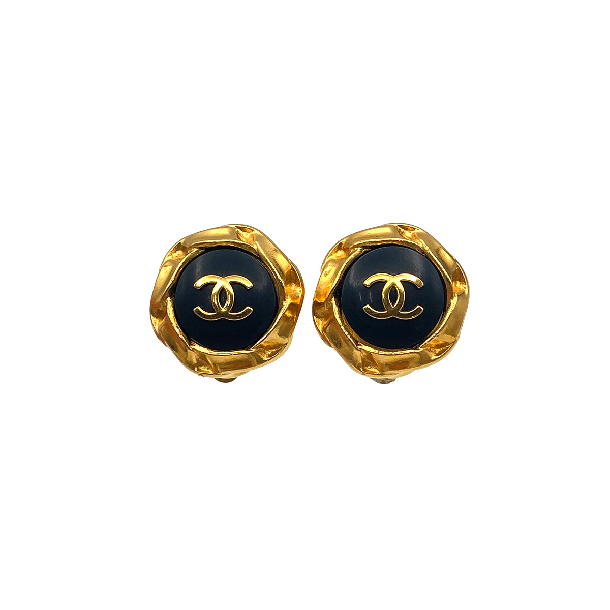 CHANEL VINTAGE EARRINGS COCOMARK ACCESSORY 96P 90271771