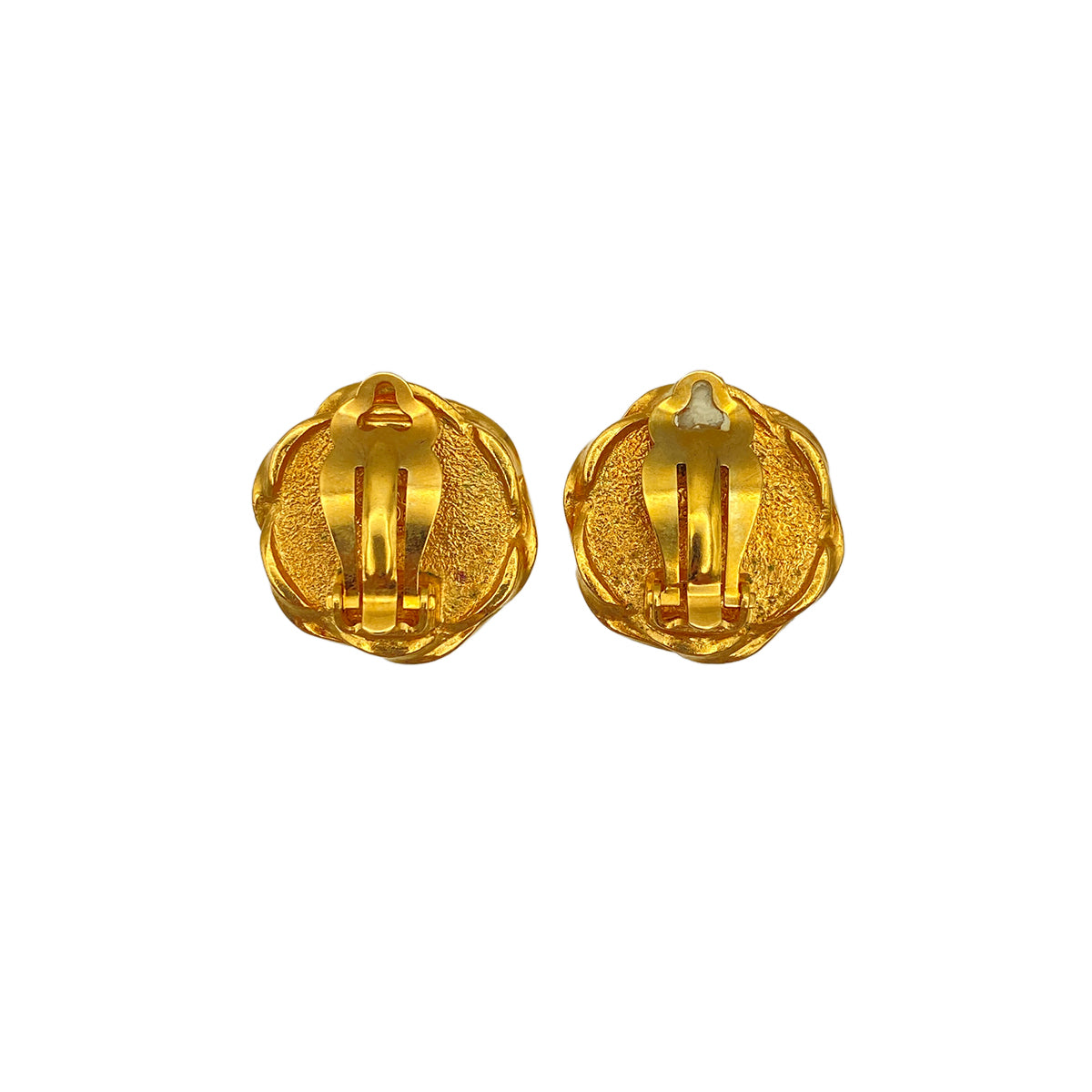 CHANEL VINTAGE EARRINGS COCOMARK ACCESSORY 96P 90271771