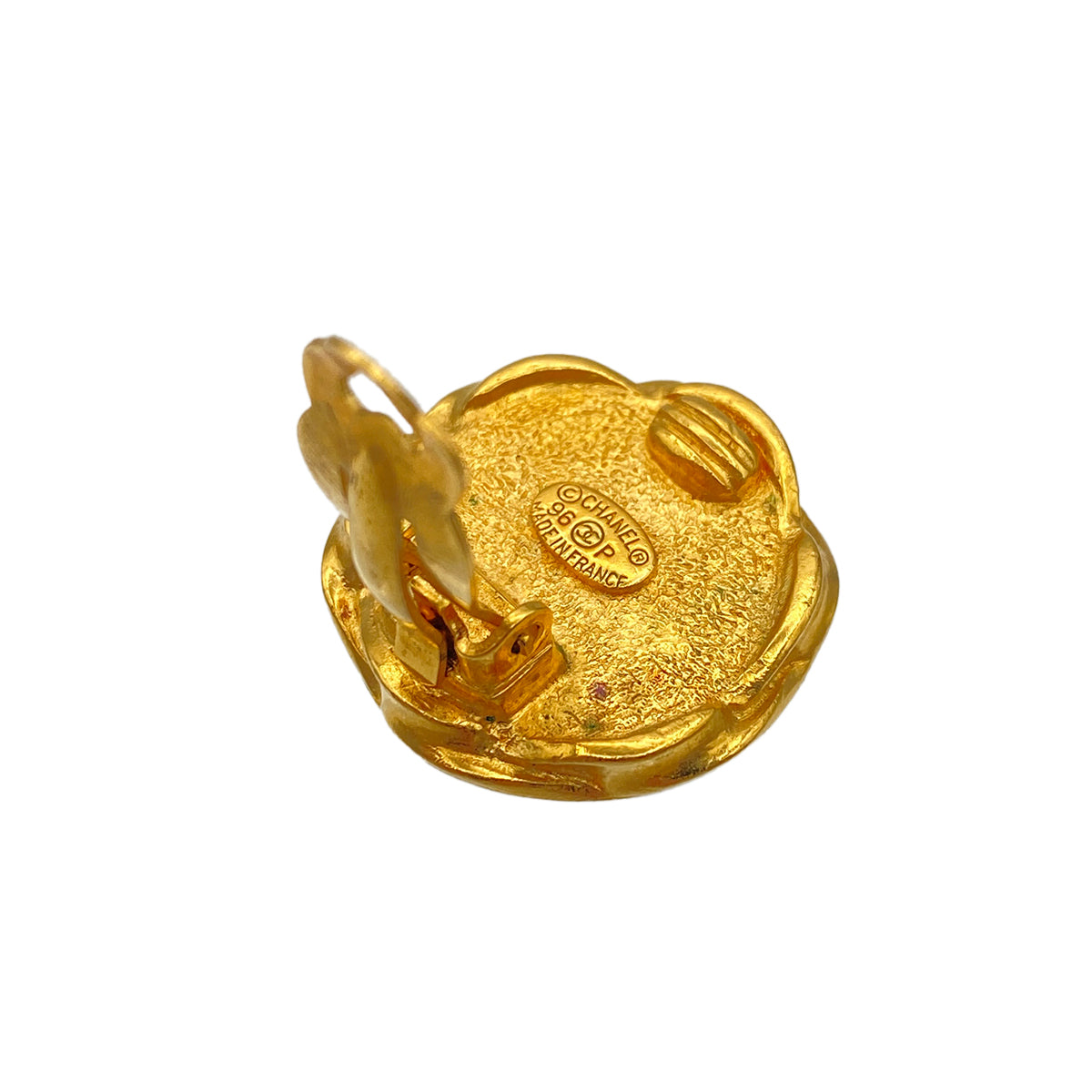 CHANEL VINTAGE EARRINGS COCOMARK ACCESSORY 96P 90271771