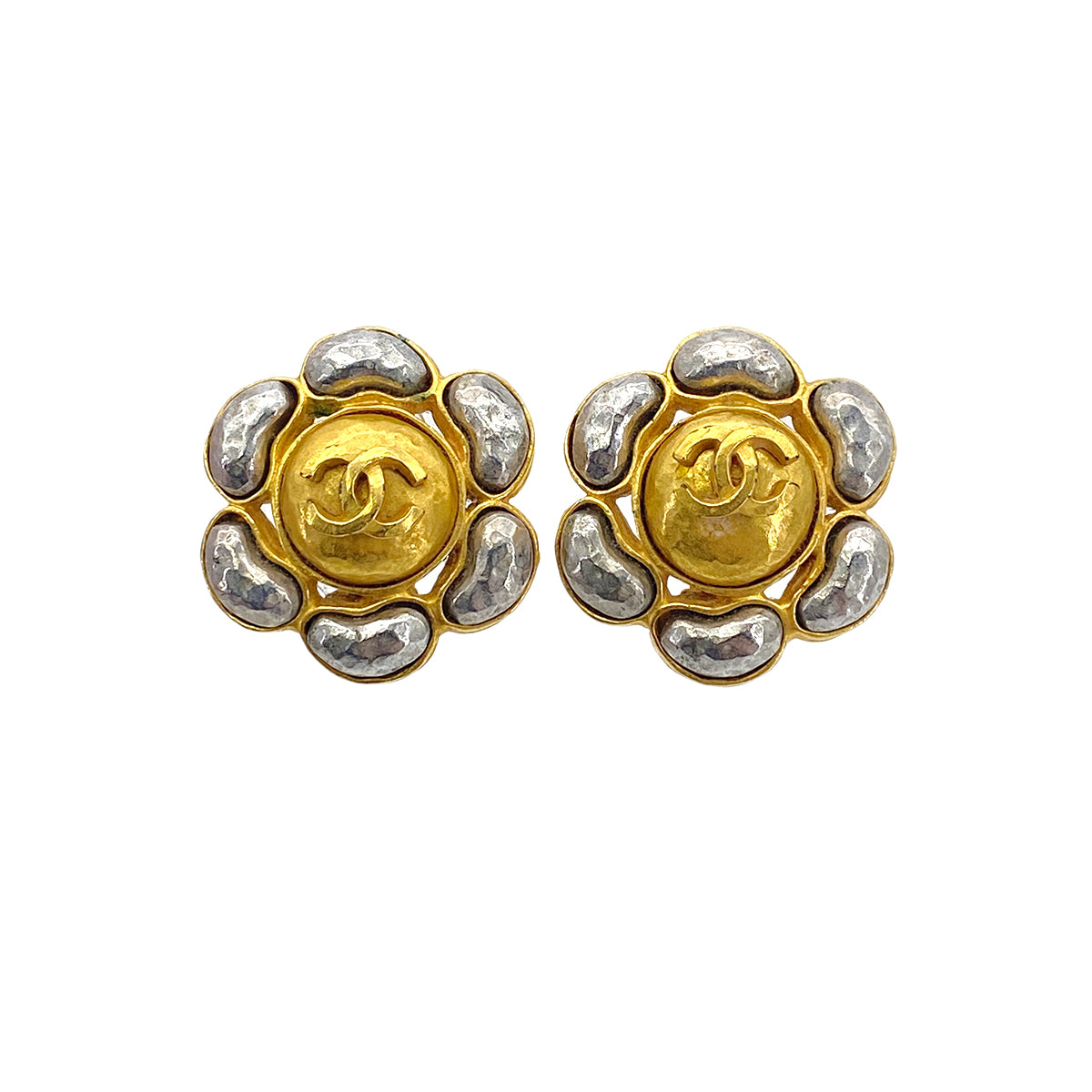 CHANEL VINTAGE EARRINGS COCOMARK ACCESSORY 97A 90271838