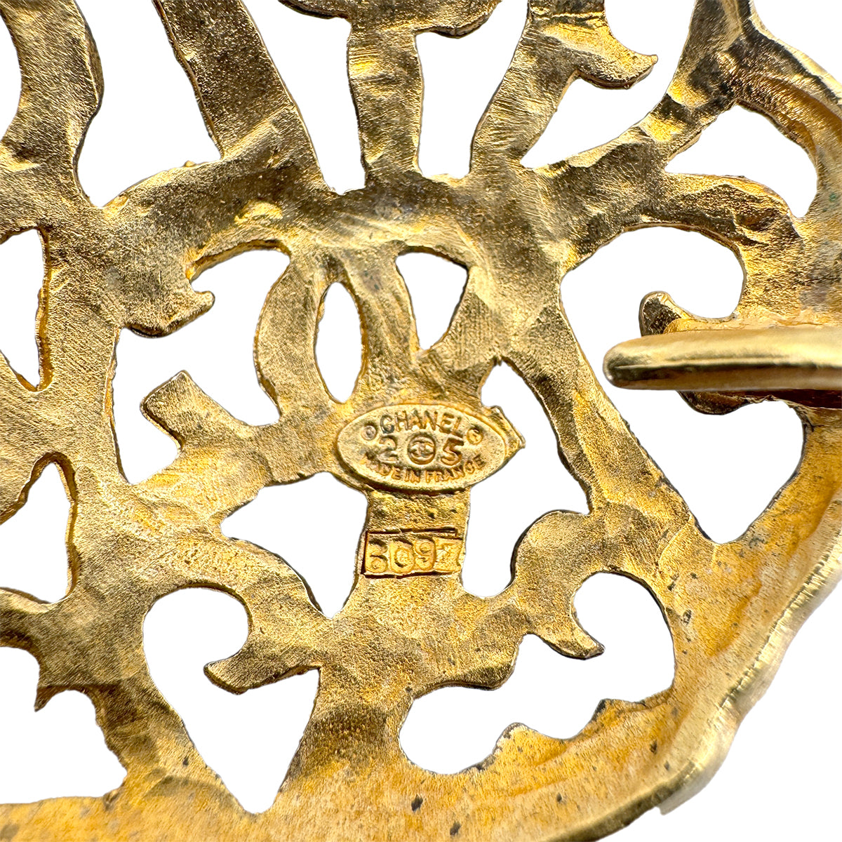 CHANEL VINTAGE CHAIN BELT COCOMARK ACCESSORY 25 90271878