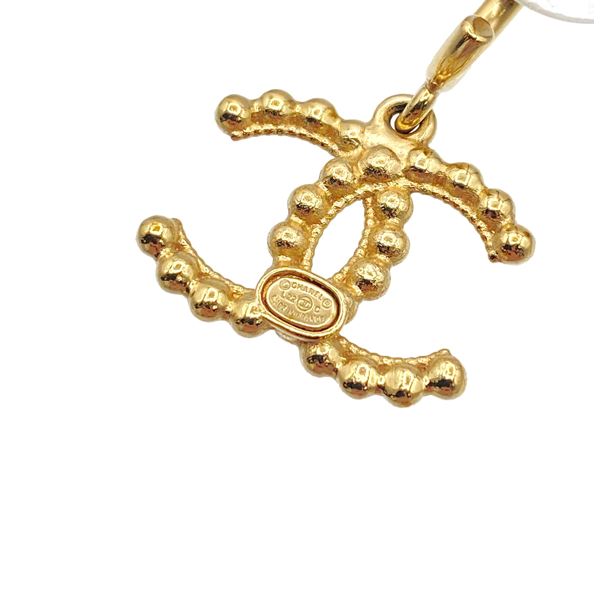 CHANEL EARRINGS SWING COCO MARK L22C 90271884