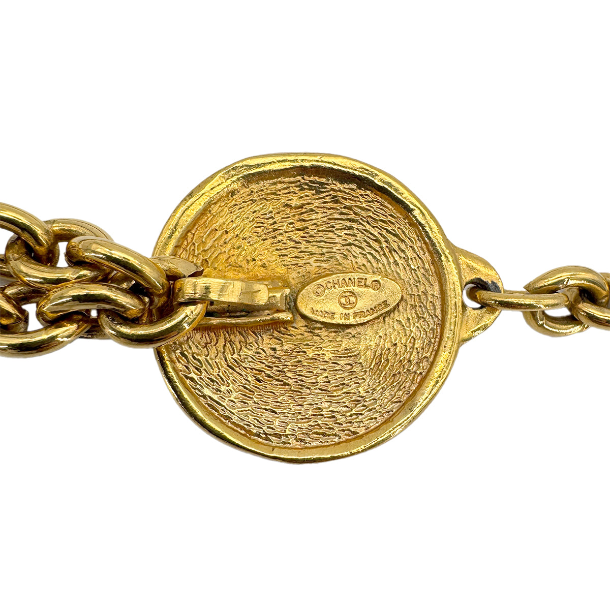 CHANEL VINTAGE CHAIN BELT 31 RUE CAMBON LOGO ACCESSORY 90271898