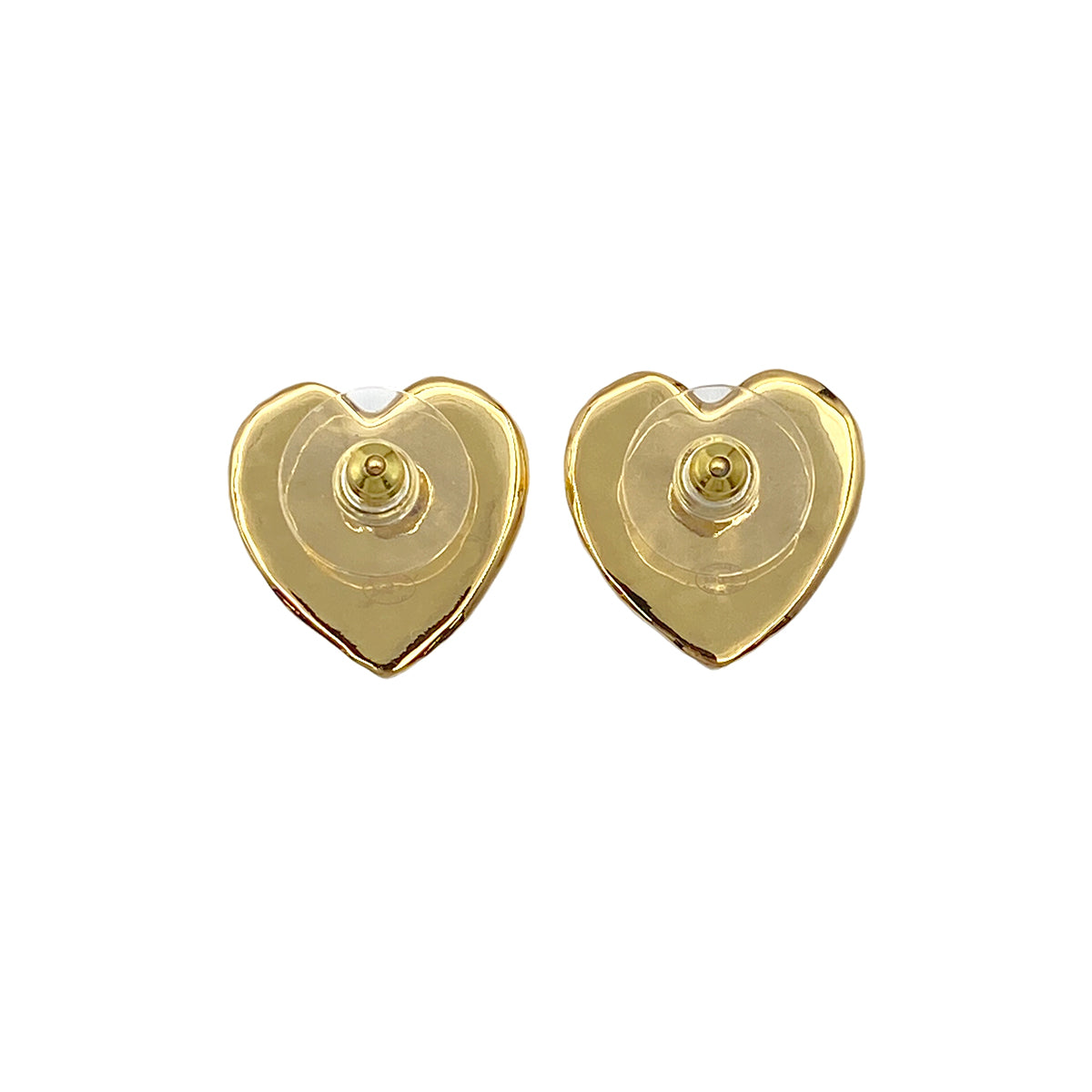 CHANEL EARRINGS HEART COCOMARK ACCESSORY B24P 90271901