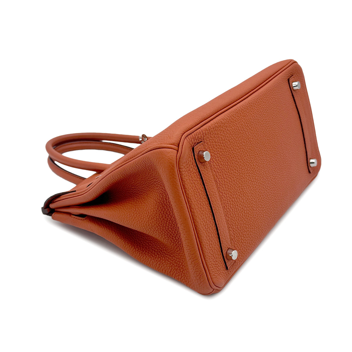 HERMES BIRKIN 30 TERRE BATTUE TOGO HAND BAG X SHW 90271912