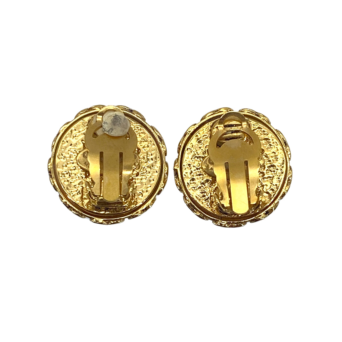 CHANEL VINTAGE EARRINGS COCOMARK FAKE PEARL ACCESSORY 94P 90271928