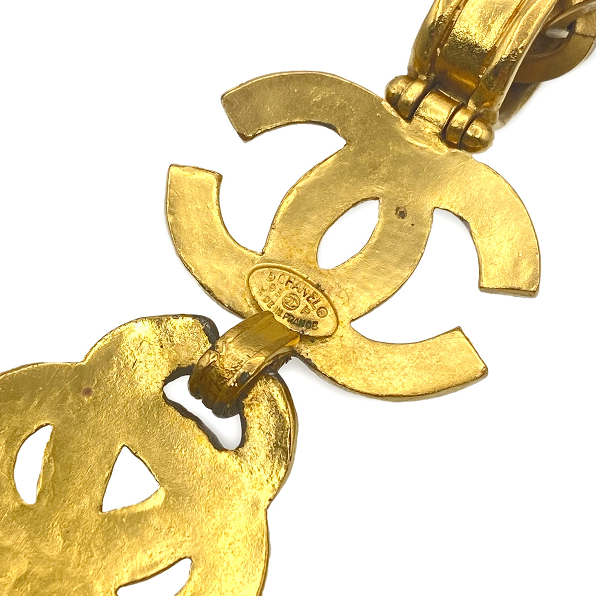 CHANEL VINTAGE NECKLACE COLORSTONE ACCESSORY 95P 90271930